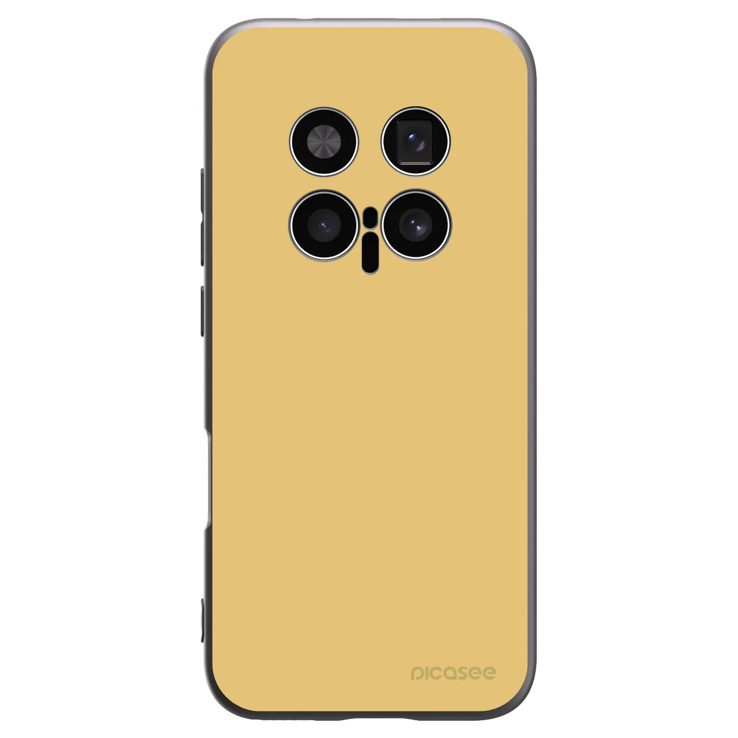 Picasee Honor Magic8 Pro 5G Hülle - Schwarzes Silikon - Canary Crystal