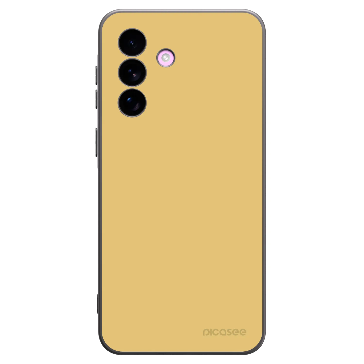Picasee Samsung Galaxy A57 5G Hülle - Schwarzes Silikon - Canary Crystal