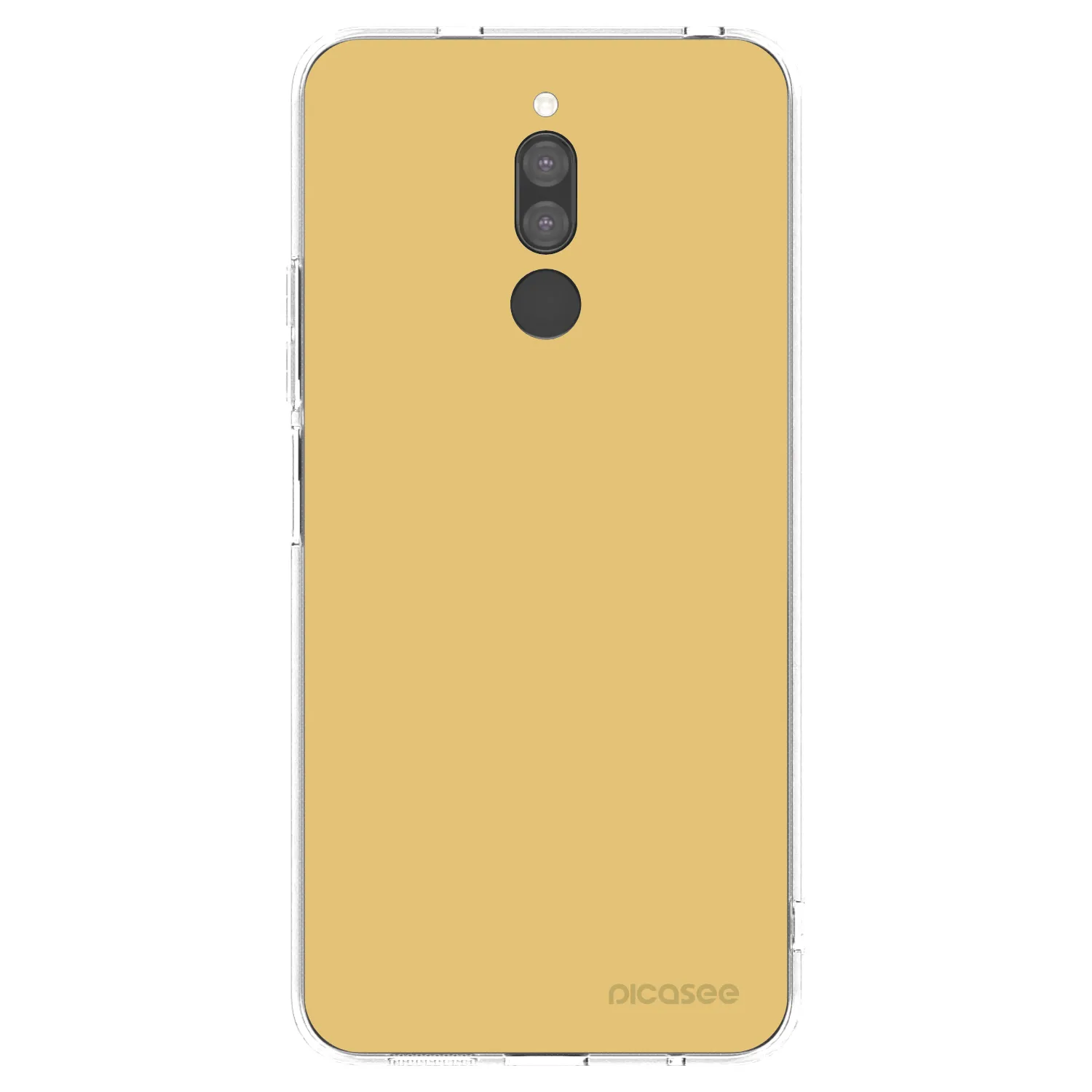 Picasee Xiaomi Redmi 8 Hülle - Transparentes Silikon - Canary Crystal