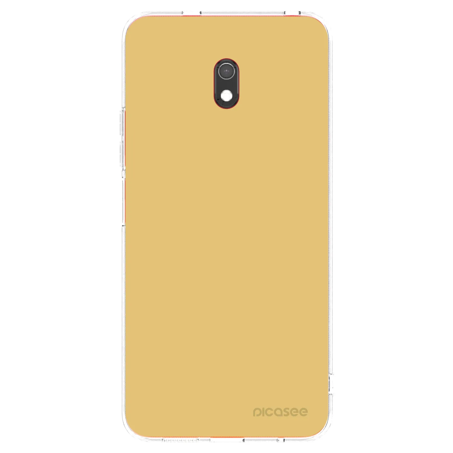 Picasee Xiaomi Redmi 8A Hülle - Transparentes Silikon - Canary Crystal