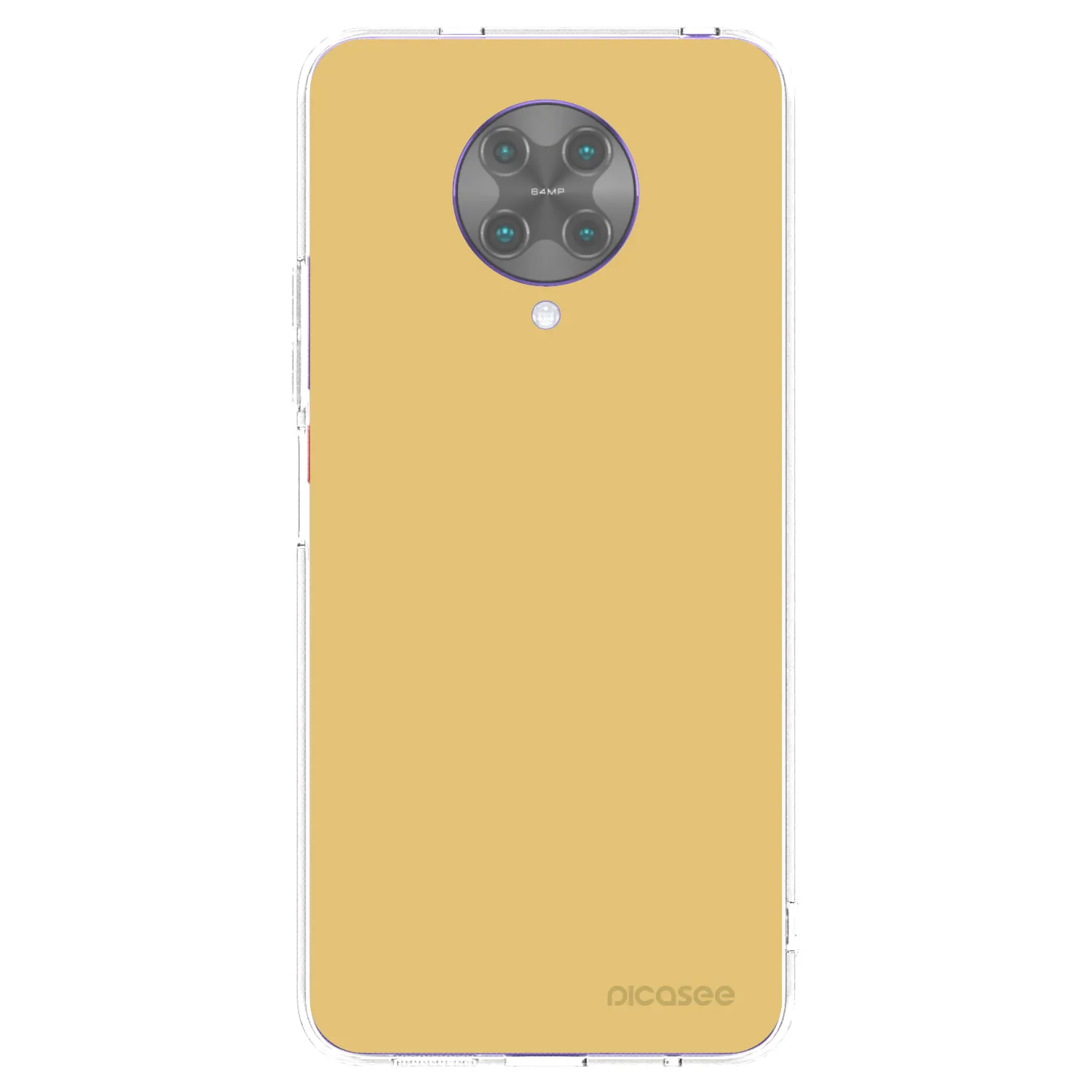 Picasee Xiaomi Poco F2 Pro Hülle - Transparentes Silikon - Canary Crystal