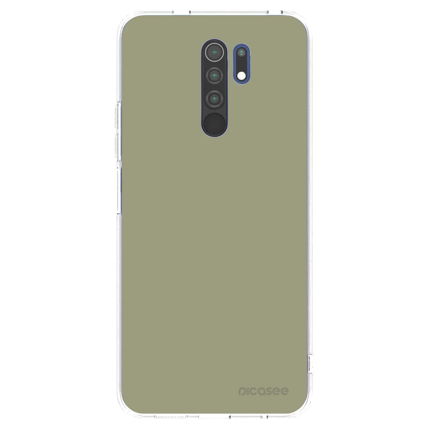Picasee Xiaomi Redmi 9 Hülle - Transparentes Silikon - Dewy Dawn