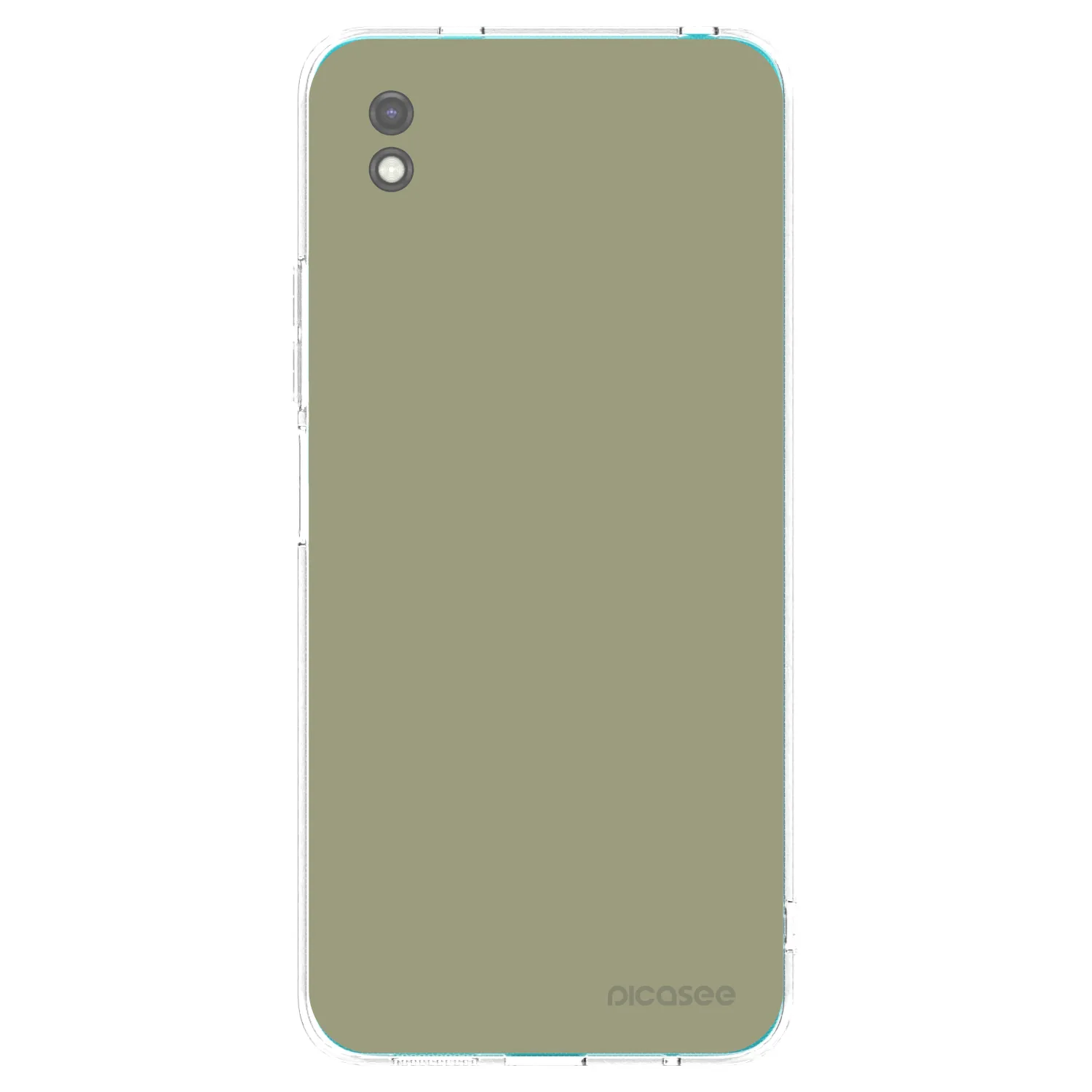 Picasee Xiaomi Redmi 9A Hülle - Schwarzes Silikon - Dewy Dawn