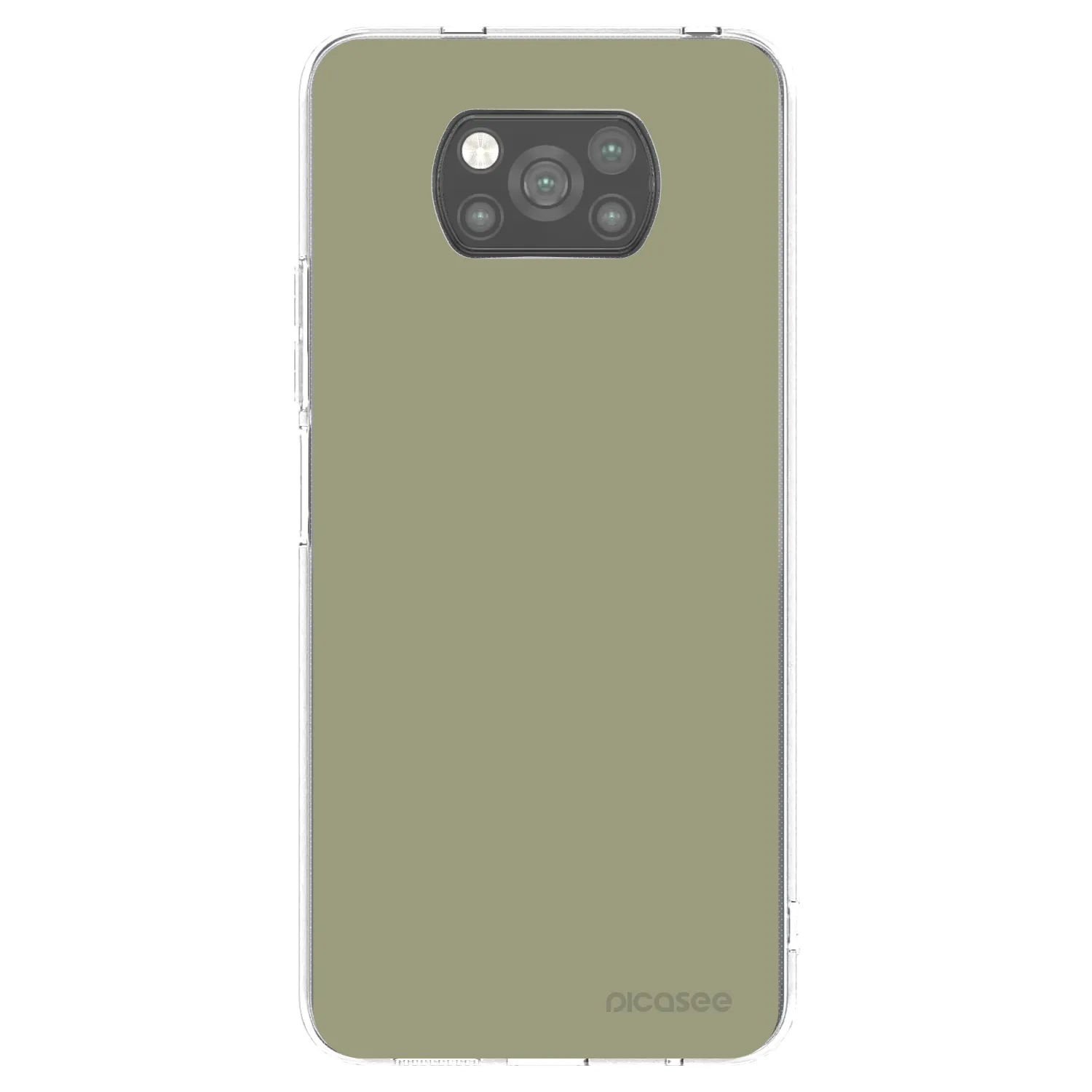 Picasee Xiaomi Poco X3 Pro Hülle - Schwarzes Silikon - Dewy Dawn