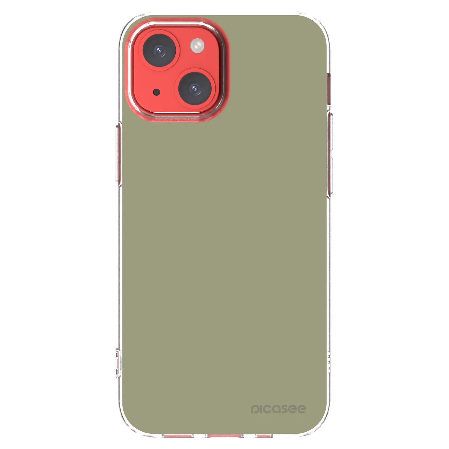 Picasee Apple iPhone 13 mini Hülle - Transparentes Silikon - Dewy Dawn