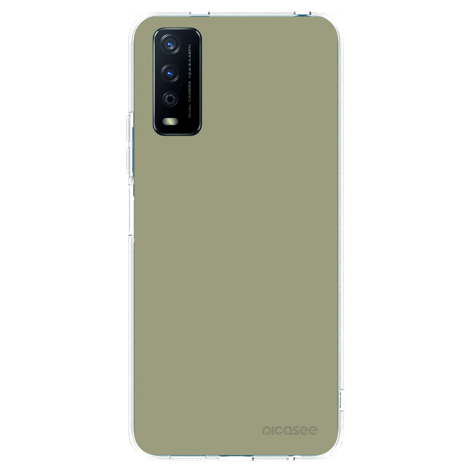 Picasee Vivo Y11s Hülle - Transparentes Silikon - Dewy Dawn