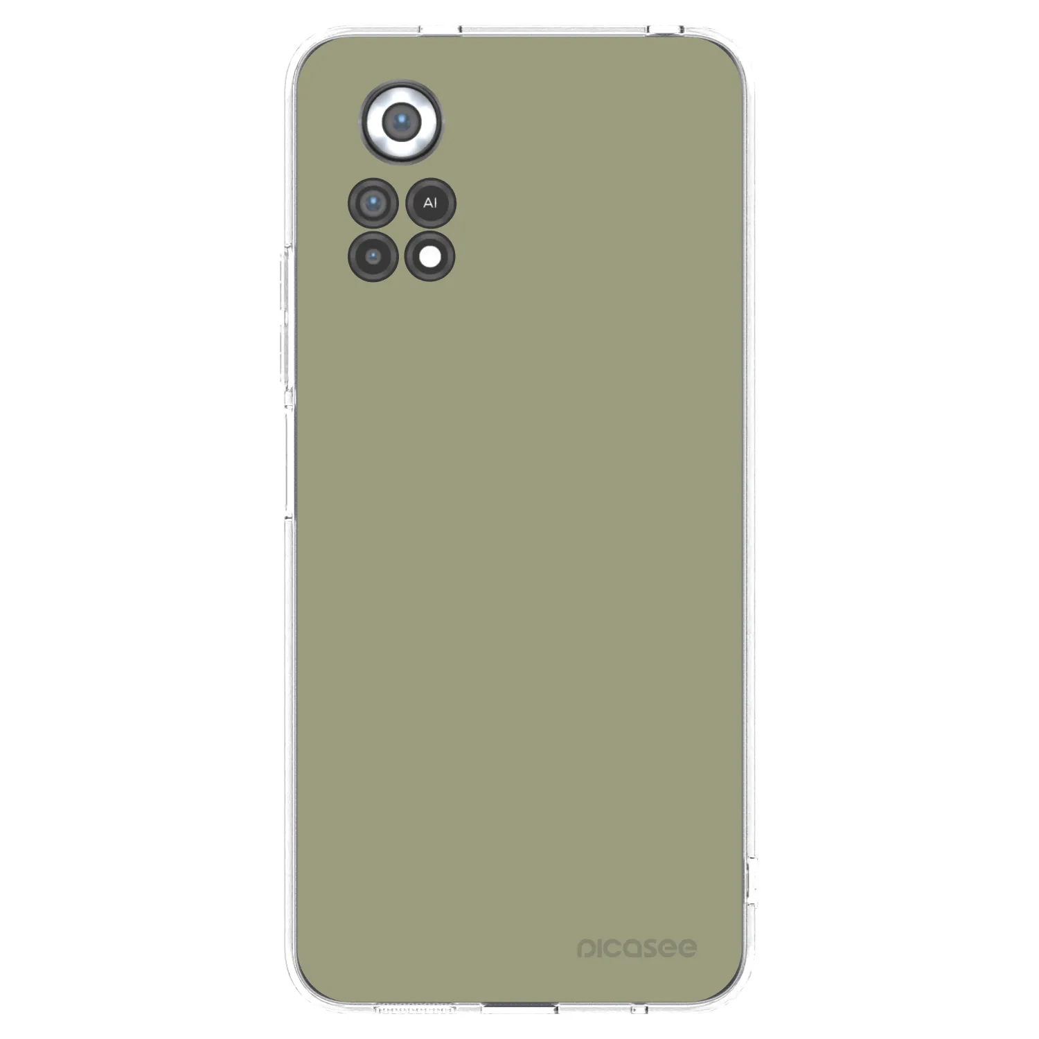 Picasee Xiaomi Poco X4 Pro 5G Hülle - Transparentes Silikon - Dewy Dawn
