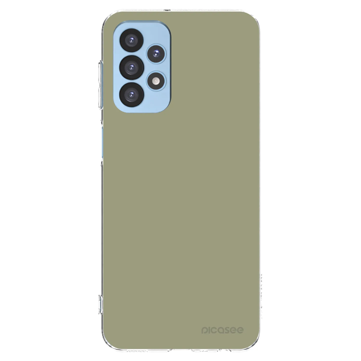 Picasee Samsung Galaxy A23 A235F 4G Hülle - Transparentes Silikon - Dewy Dawn
