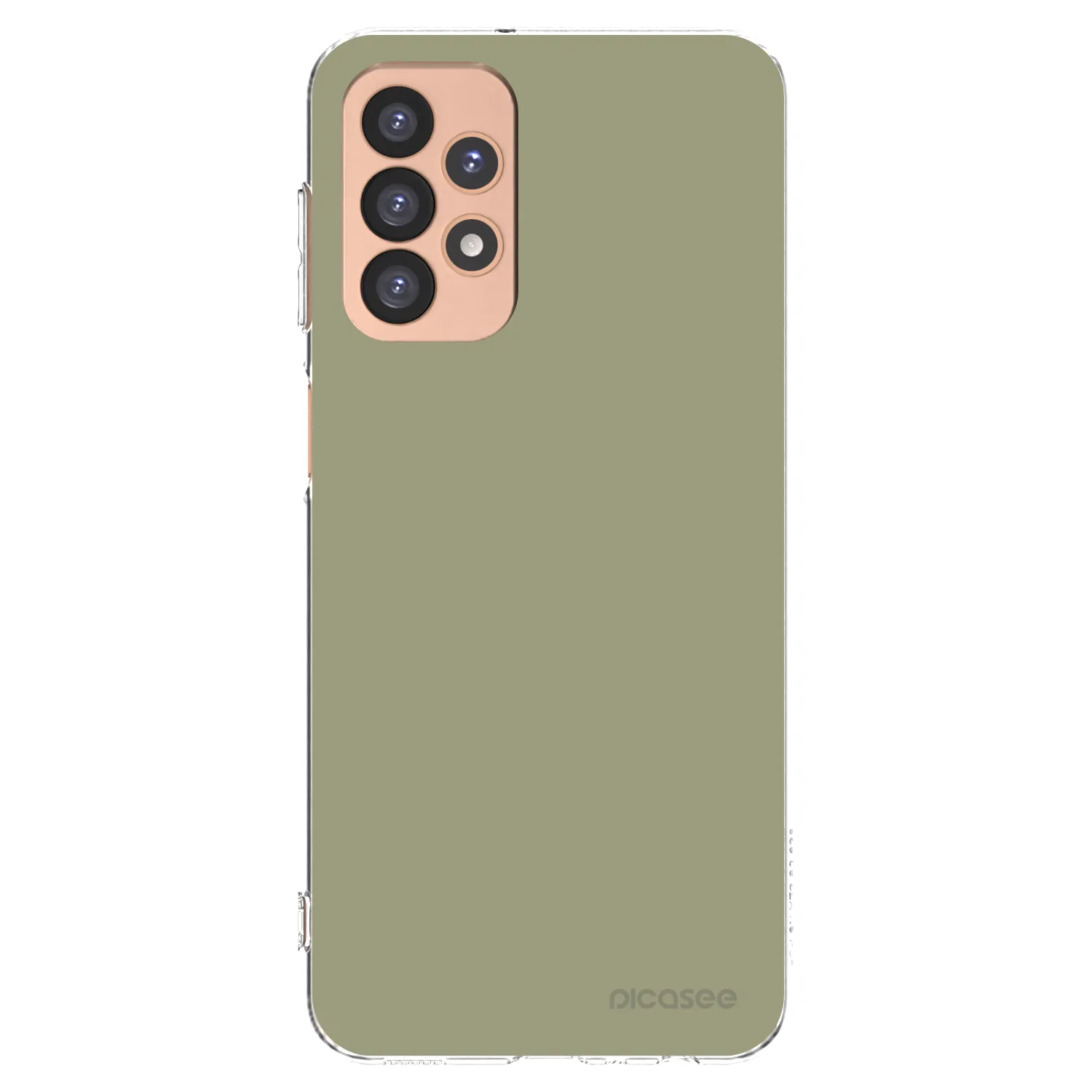 Picasee Samsung Galaxy A23 A236B 5G Hülle - Transparentes Silikon - Dewy Dawn