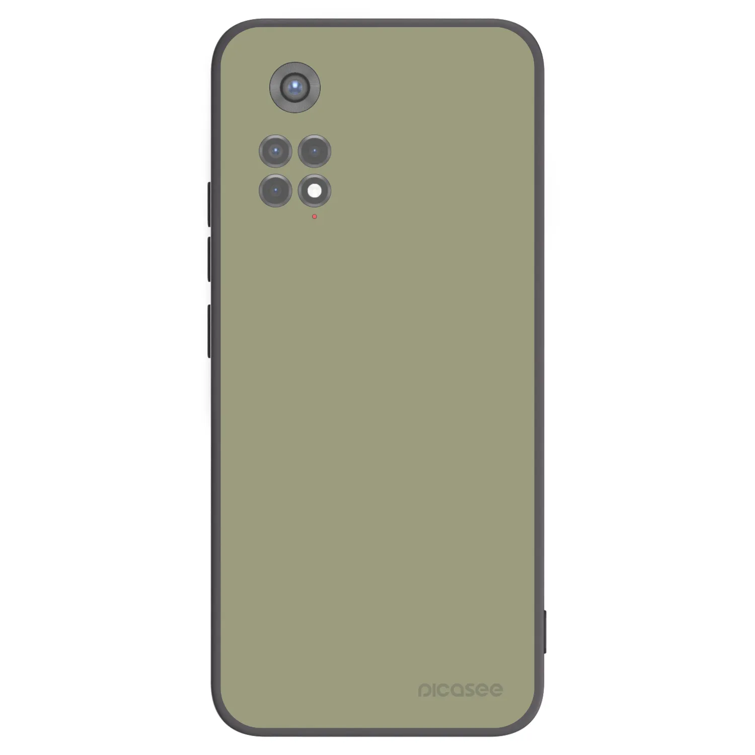 Picasee Xiaomi Redmi Note 11S 5G Hülle - Schwarzes Silikon - Dewy Dawn