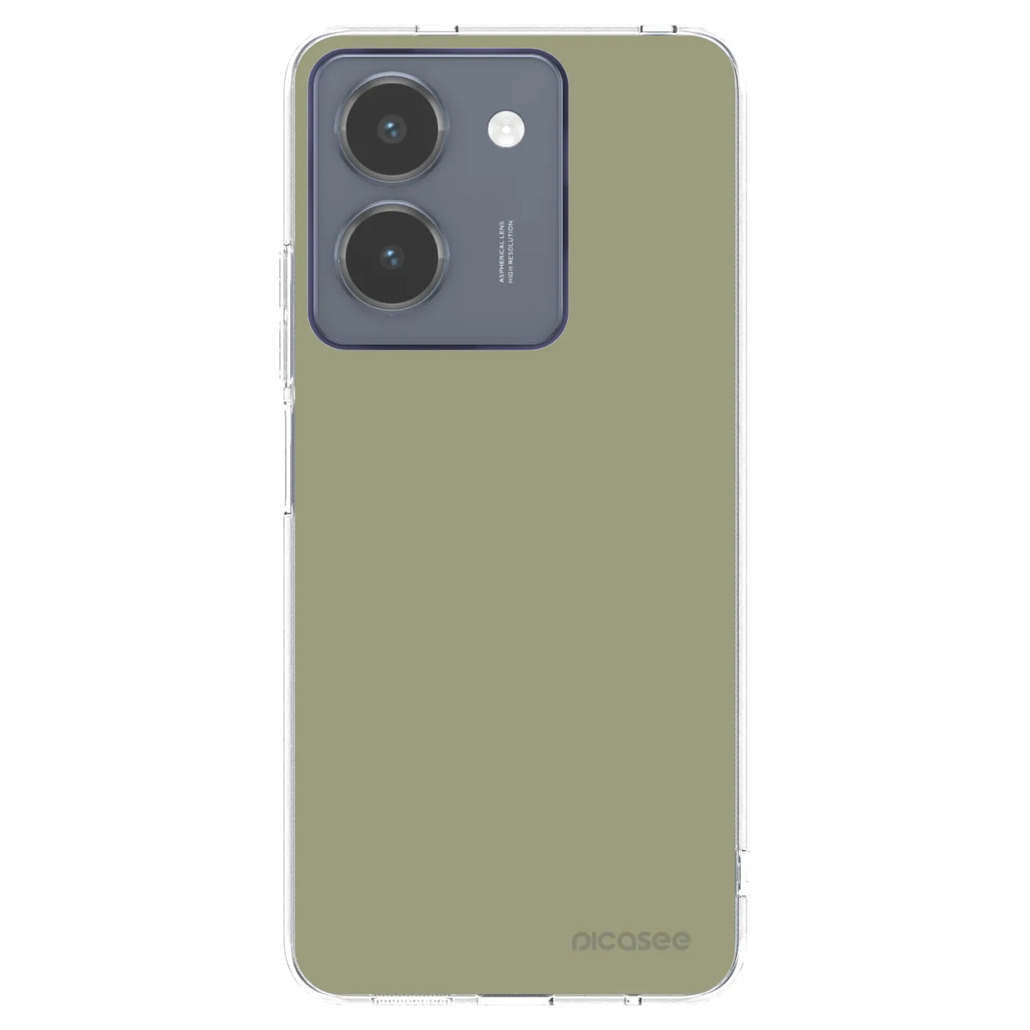 Picasee Vivo Y36 4G Hülle - Transparentes Silikon - Dewy Dawn