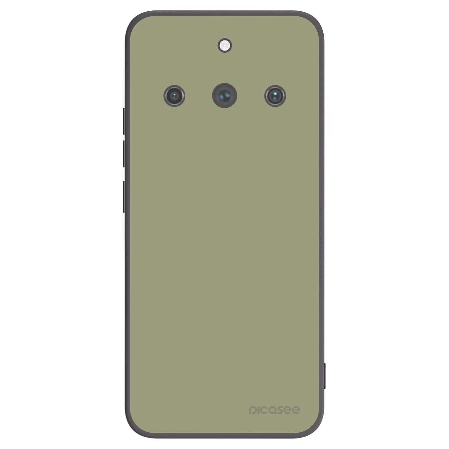 Picasee Realme 11 Pro+ Hülle - Schwarzes Silikon - Dewy Dawn