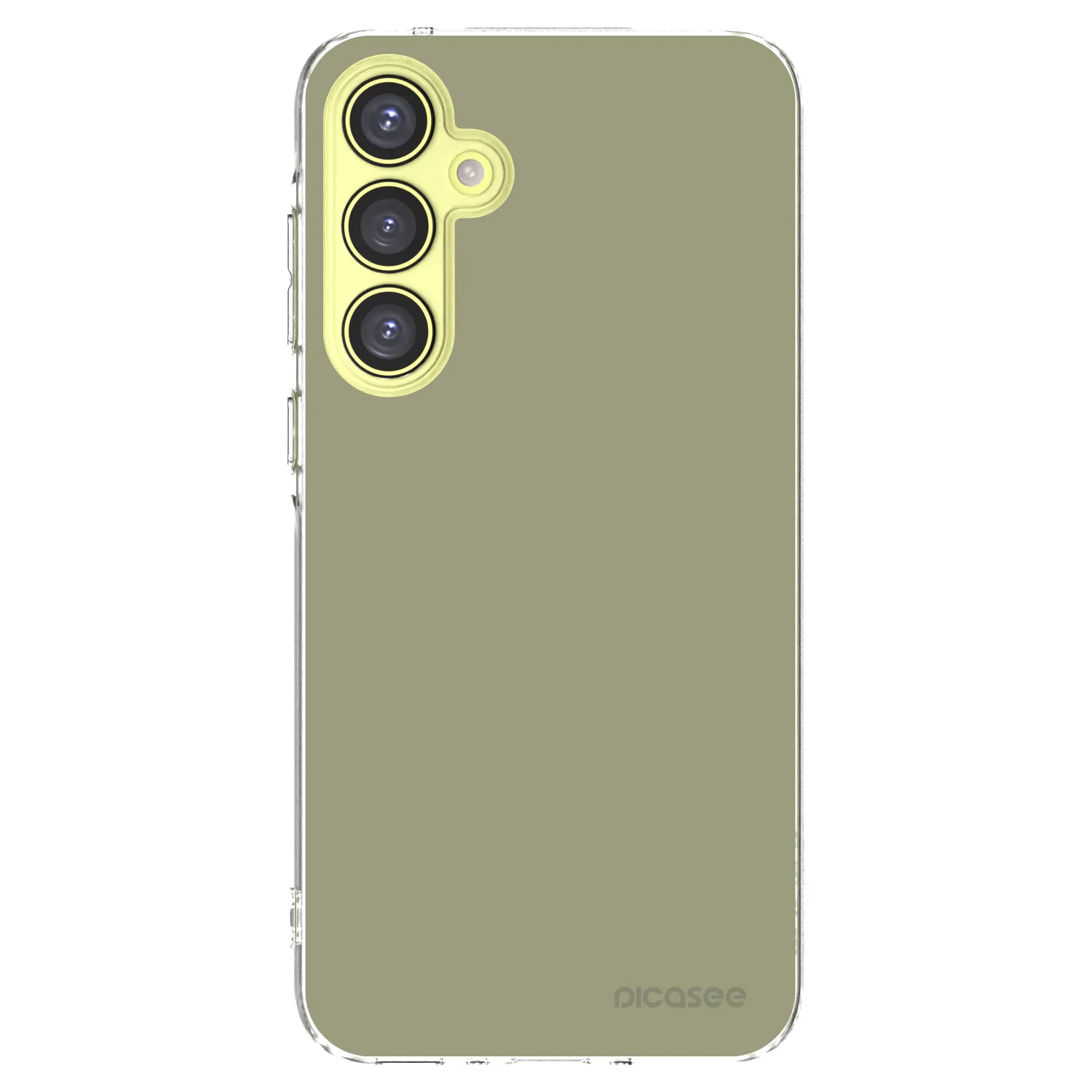 Picasee Samsung Galaxy A35 5G A356B Hülle - Transparentes Silikon - Dewy Dawn