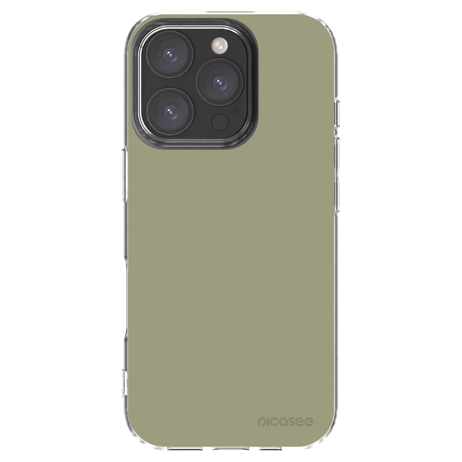 Picasee Apple iPhone 16 Pro Hülle - Transparentes Silikon - Dewy Dawn