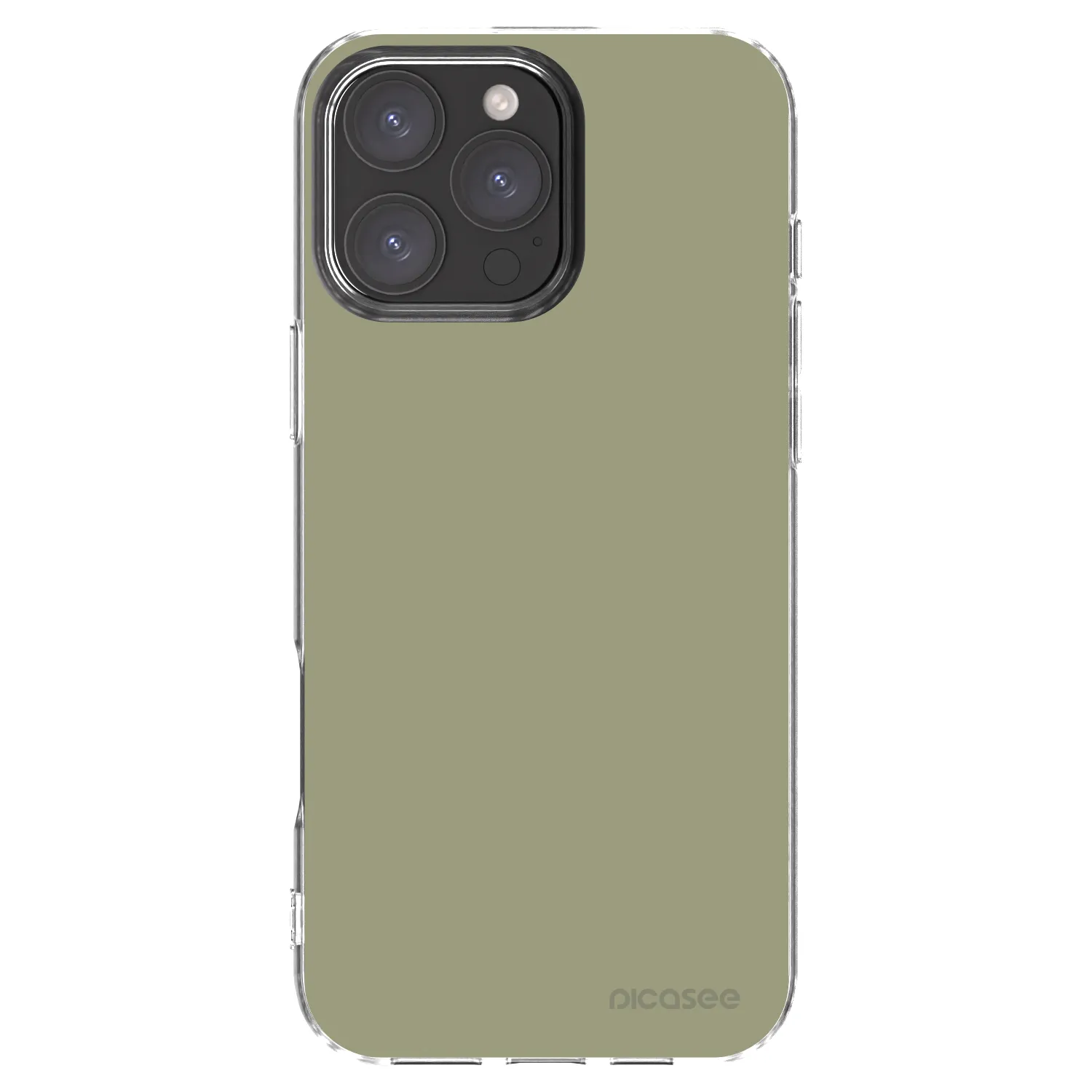 Picasee Apple iPhone 16 Pro Max Hülle - Transparentes Silikon - Dewy Dawn