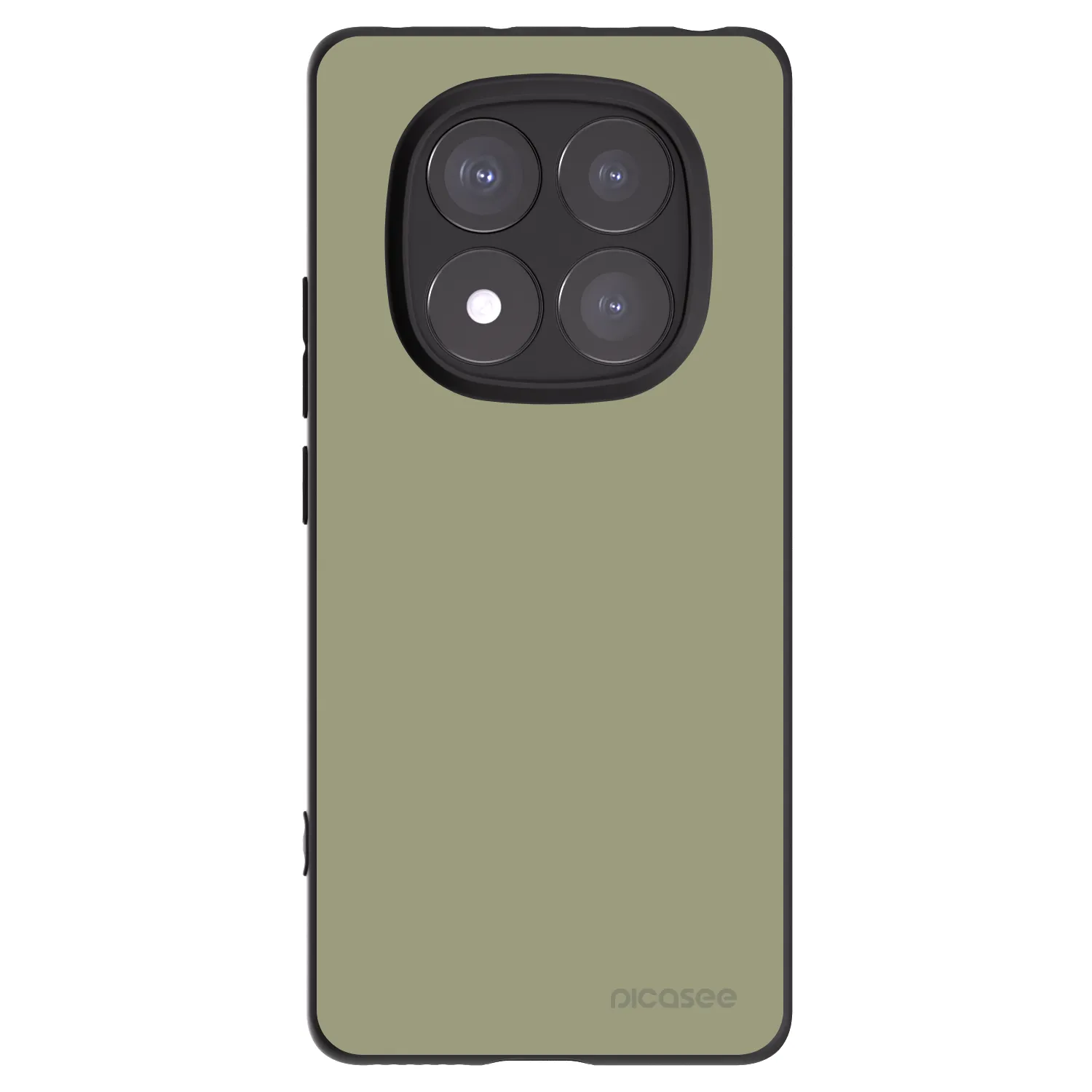 Picasee Xiaomi Redmi Note 14 Pro 5G Hülle - Schwarzes Silikon - Dewy Dawn