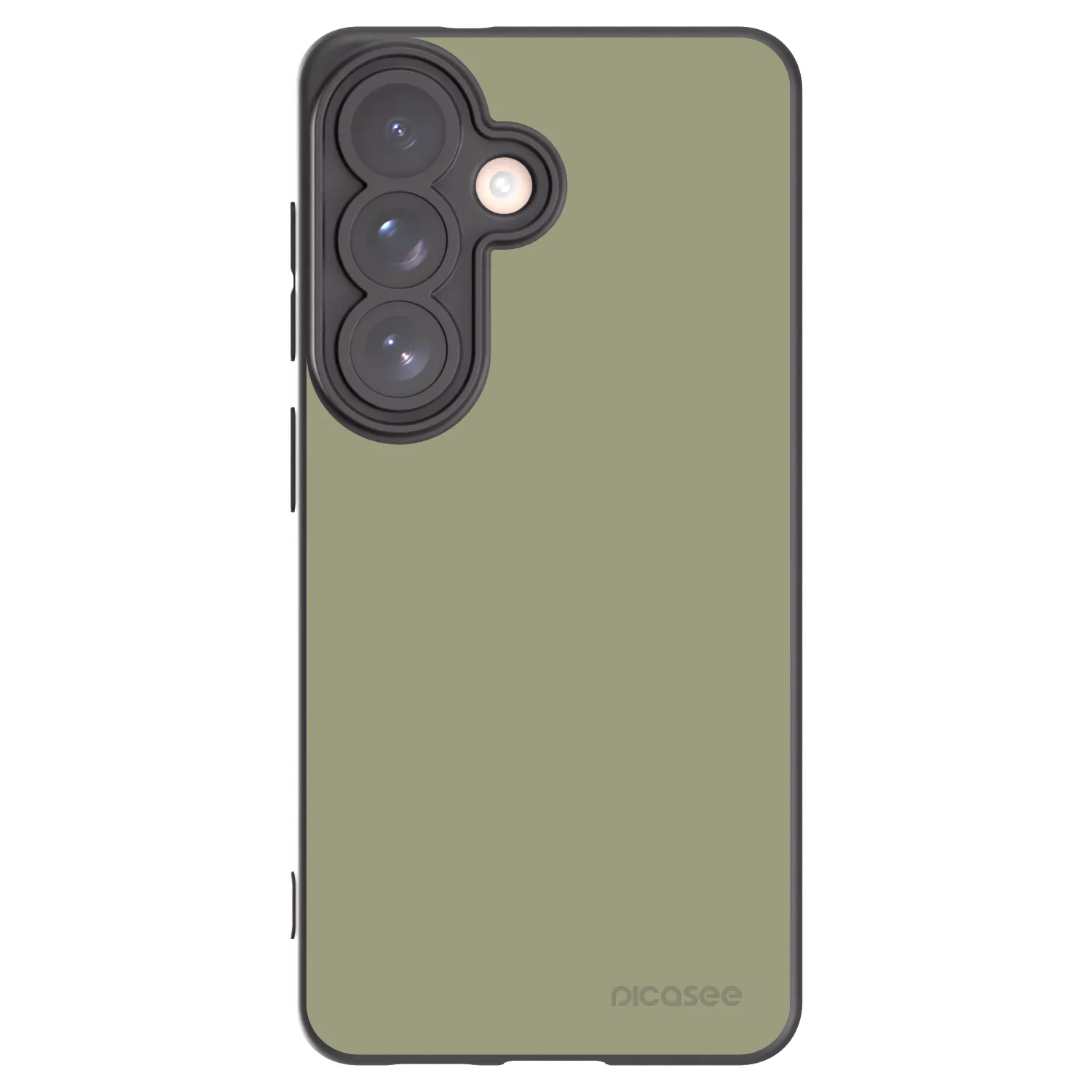 Picasee Samsung Galaxy S26 Hülle - Schwarzes Silikon - Dewy Dawn