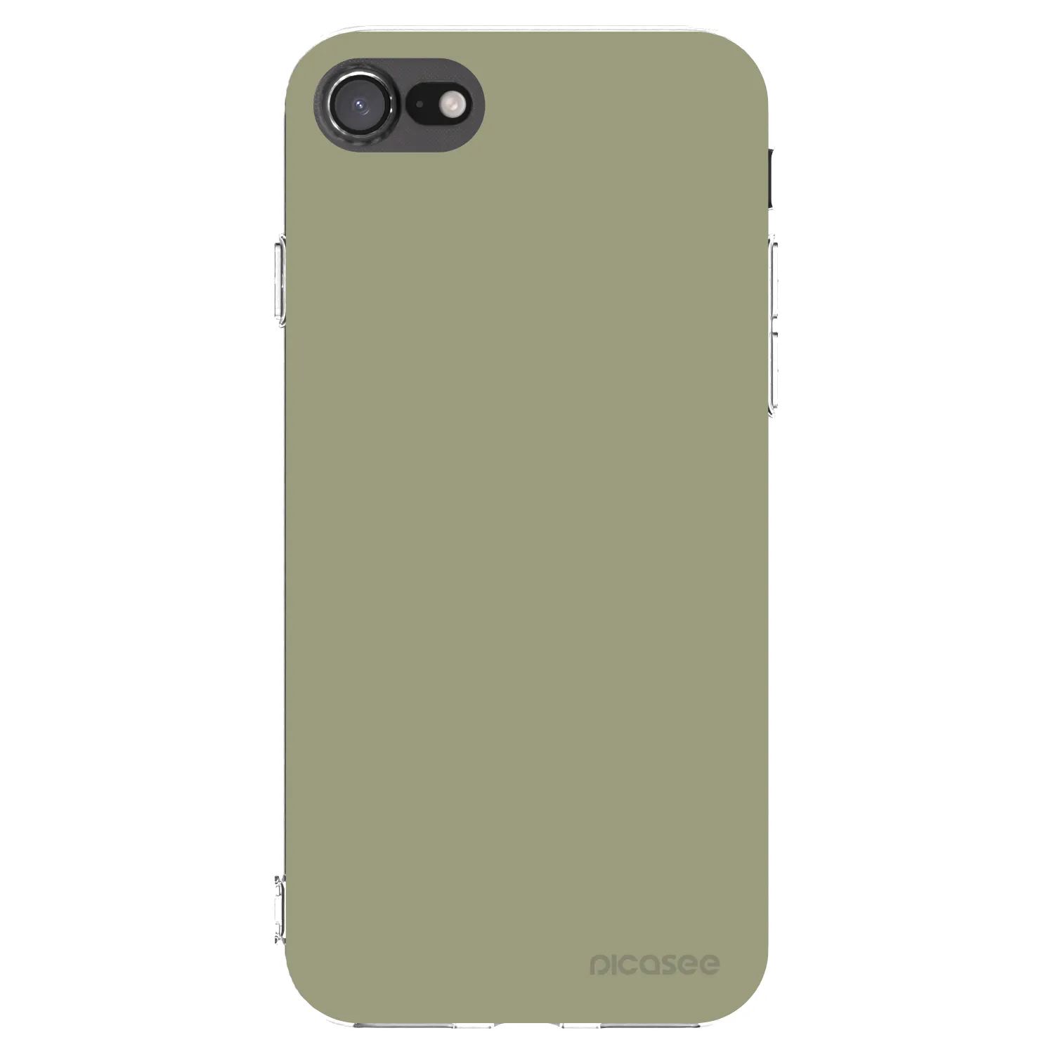 Picasee Apple iPhone 8 Hülle - Transparentes Silikon - Dewy Dawn