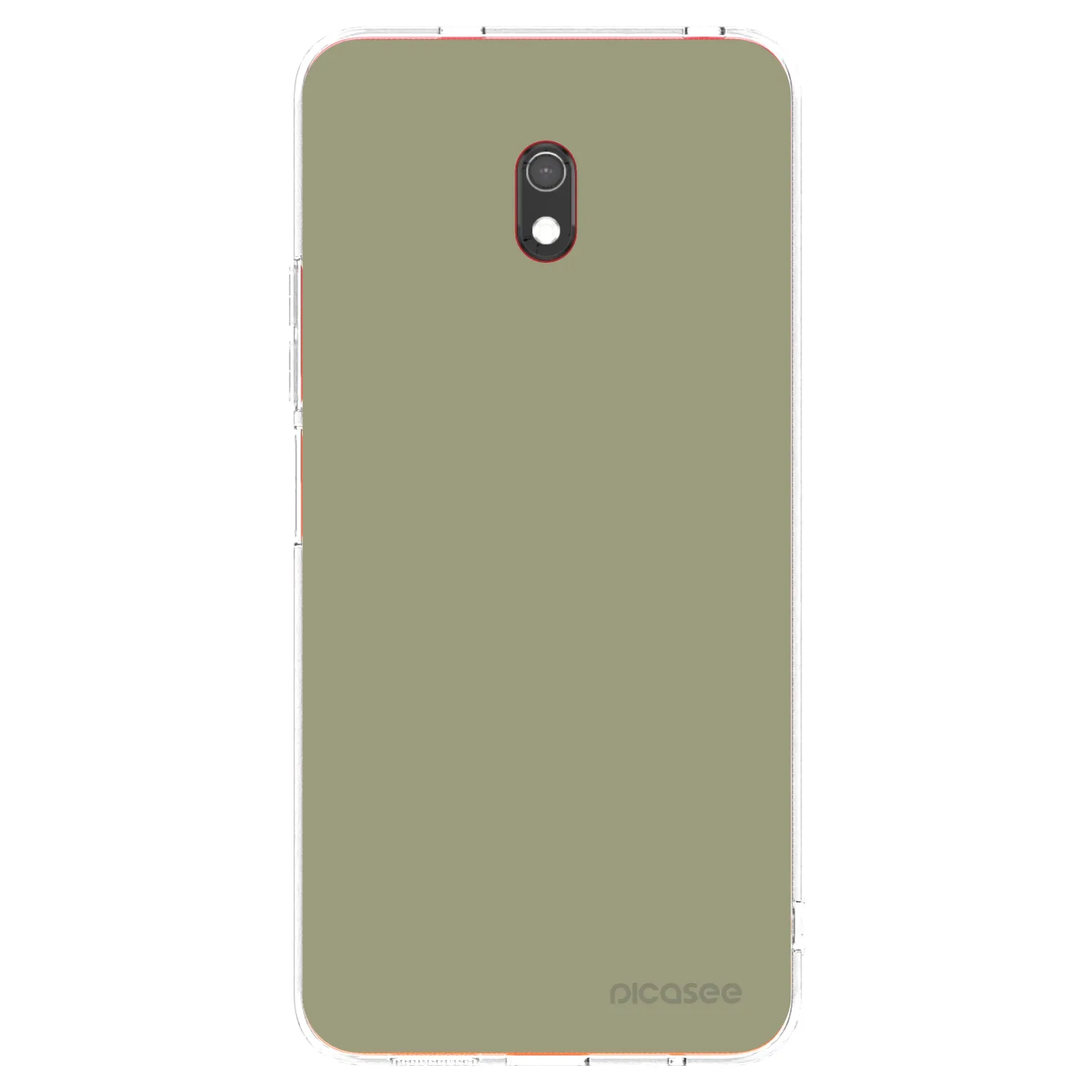 Picasee Xiaomi Redmi 8A Hülle - Transparentes Silikon - Dewy Dawn