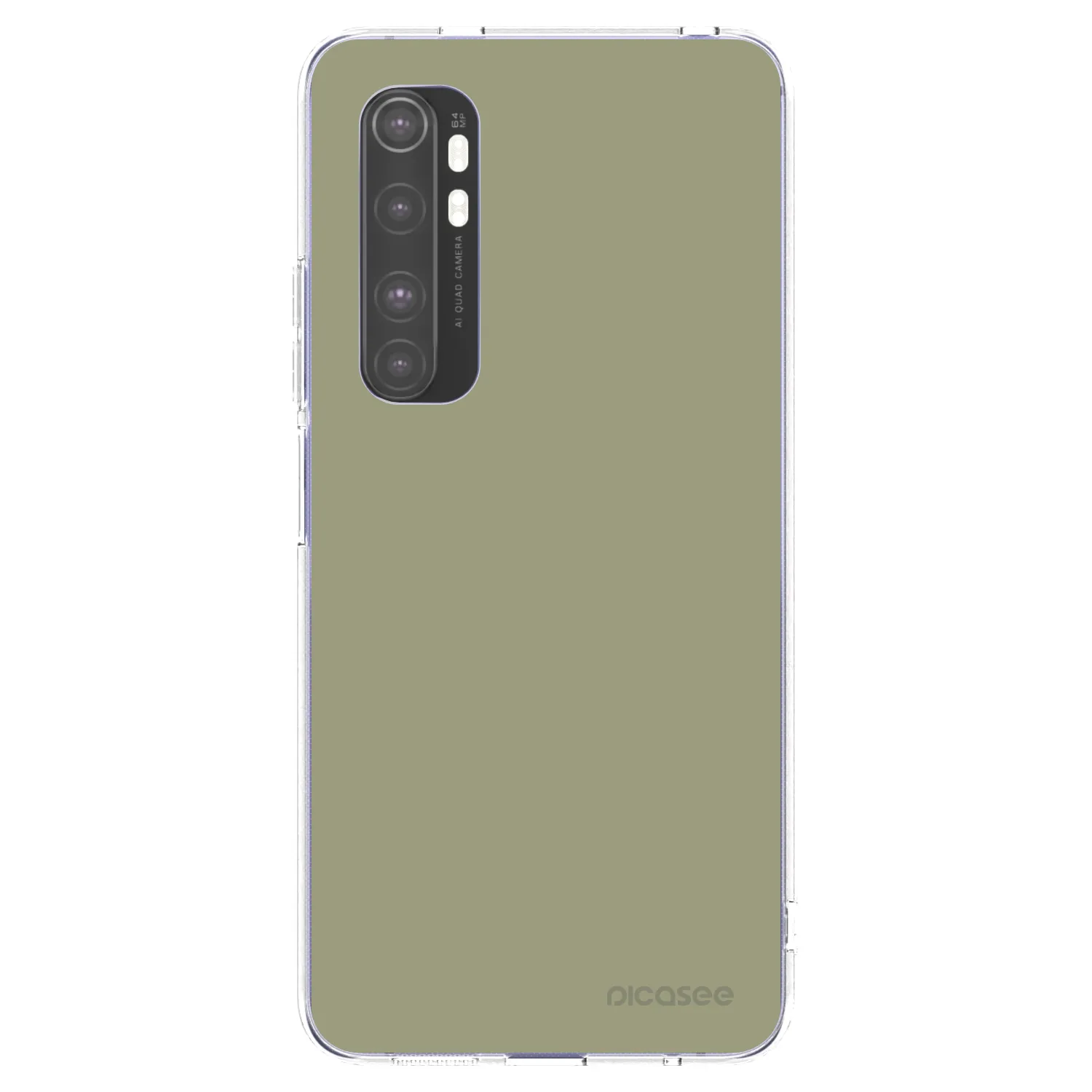 Picasee Xiaomi Mi Note 10 Lite Hülle - Transparentes Silikon - Dewy Dawn