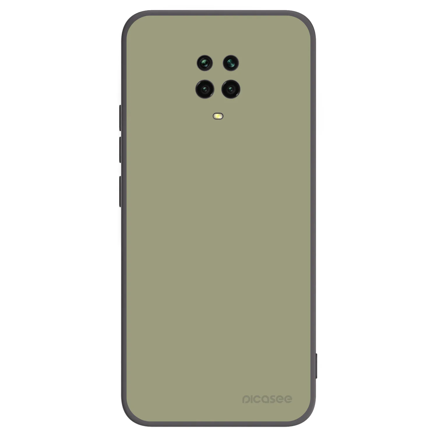 Picasee Xiaomi Redmi Note 9S Hülle - Schwarzes Silikon - Dewy Dawn