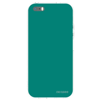 Picasee Apple iPhone 6 Plus/6S Plus Hülle - Transparentes Silikon - Emerald Mist
