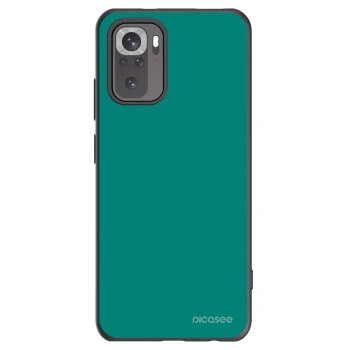 Picasee Xiaomi Redmi Note 10 Hülle - Schwarzes Silikon - Emerald Mist
