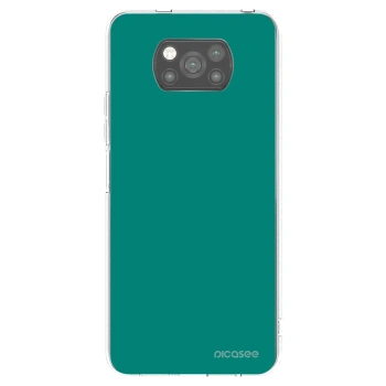 Picasee Xiaomi Poco X3 Pro Hülle - Schwarzes Silikon - Emerald Mist