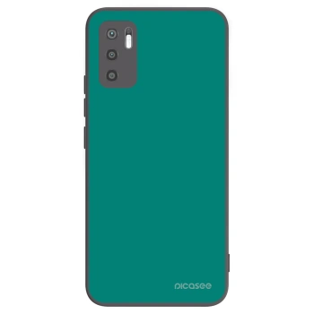 Picasee Xiaomi Redmi Note 10 5G Hülle - Schwarzes Silikon - Emerald Mist