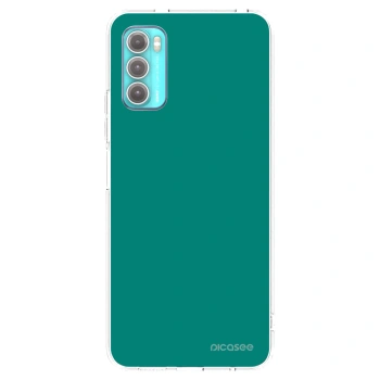 Picasee Motorola Moto G60 Hülle - Transparentes Silikon - Emerald Mist