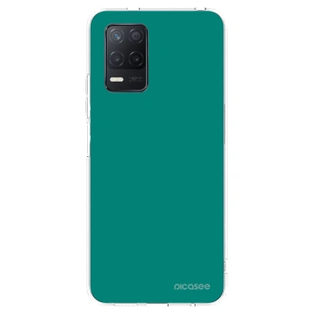 Picasee Realme 8 5G Hülle - Transparentes Silikon - Emerald Mist