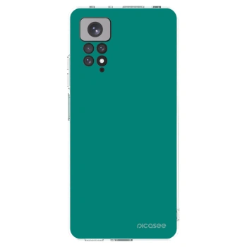 Picasee Xiaomi Redmi Note 11S 4G Hülle - Transparentes Silikon - Emerald Mist