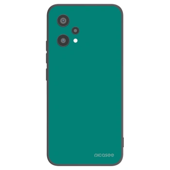 Picasee Realme 9 Pro 5G Hülle - Schwarzes Silikon - Emerald Mist