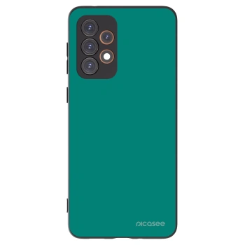 Picasee Samsung Galaxy A33 5G A336 Hülle - Schwarzes Silikon - Emerald Mist