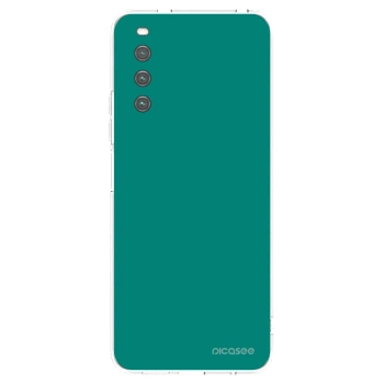 Picasee Sony Xperia 10 IV 5G Hülle - Transparentes Silikon - Emerald Mist