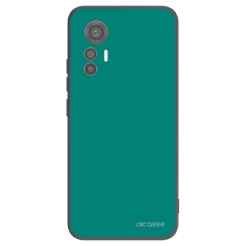 Picasee Xiaomi 12 Lite Hülle - Schwarzes Silikon - Emerald Mist