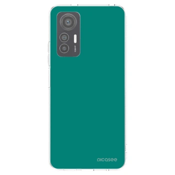 Picasee Xiaomi 12 Lite Hülle - Transparentes Silikon - Emerald Mist