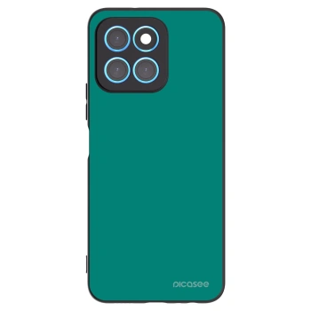 Picasee Honor X6 Hülle - Schwarzes Silikon - Emerald Mist