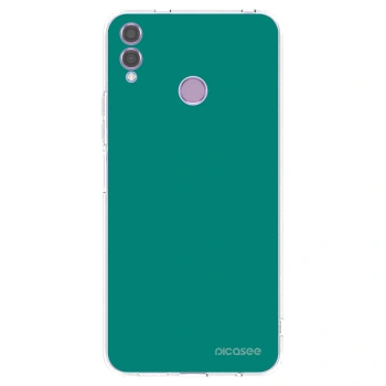 Picasee Honor 8X Hülle - Transparentes Silikon - Emerald Mist
