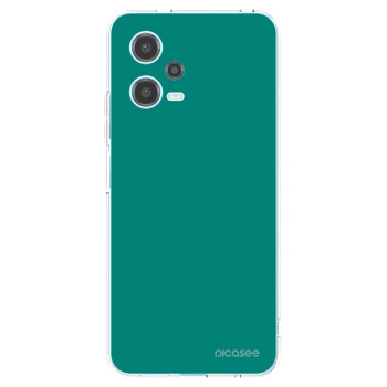 Picasee Xiaomi Redmi Note 12 5G Hülle - Transparentes Silikon - Emerald Mist