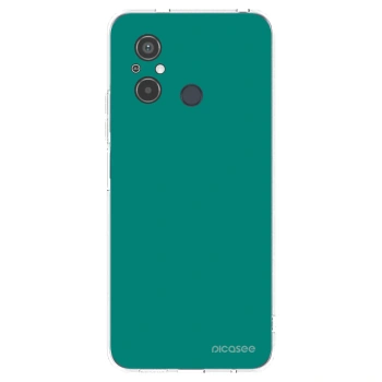 Picasee Xiaomi Redmi 12C Hülle - Transparentes Silikon - Emerald Mist