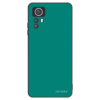 Picasee Xiaomi Redmi Note 12S Hülle - Schwarzes Silikon - Emerald Mist
