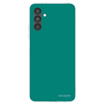 Picasee Samsung Galaxy A04s A047F Hülle - Transparentes Silikon - Emerald Mist