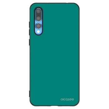 Picasee Huawei P20 Pro Hülle - Schwarzes Silikon - Emerald Mist