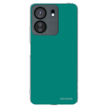 Picasee Xiaomi Redmi 13C 4G Hülle - Transparentes Silikon - Emerald Mist