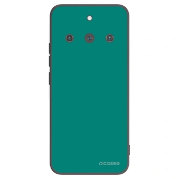 Picasee Realme 11 Pro+ Hülle - Schwarzes Silikon - Emerald Mist