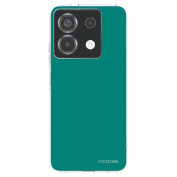 Picasee Xiaomi Poco X6 Hülle - Transparentes Silikon - Emerald Mist