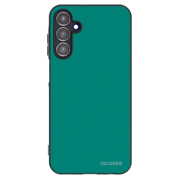 Picasee Samsung Galaxy A15 A155F 4G Hülle - Schwarzes Silikon - Emerald Mist
