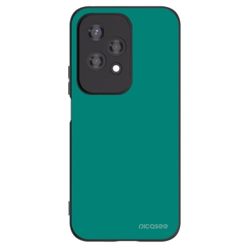 Picasee Honor 200 Lite Hülle - Schwarzes Silikon - Emerald Mist