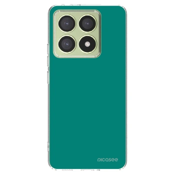 Picasee Xiaomi 14T Hülle - Transparentes Silikon - Emerald Mist